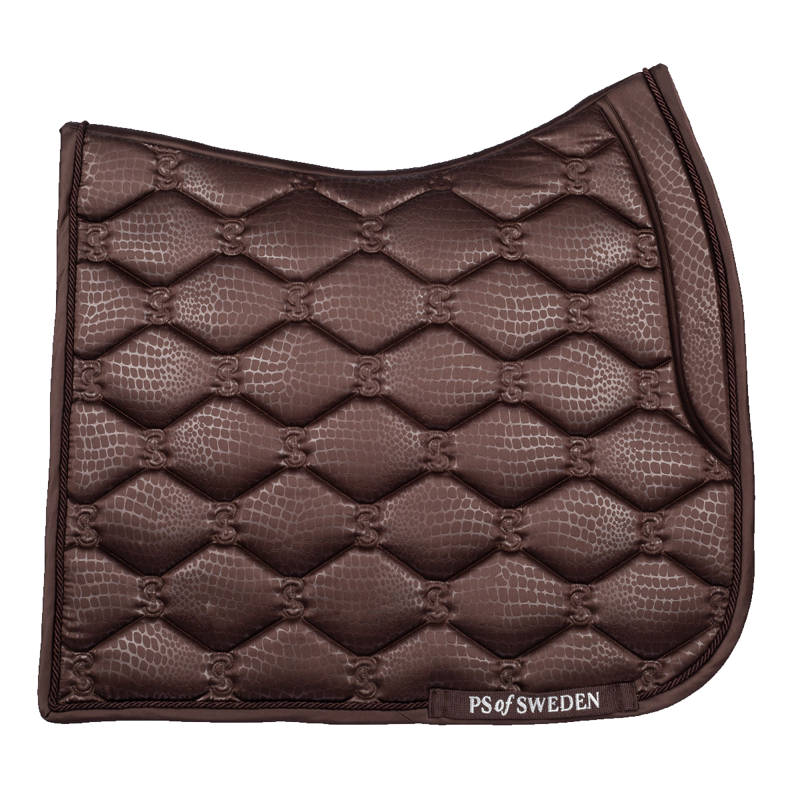 PS Of Sweden Desert Dressage Saddlepad - Coffee-1